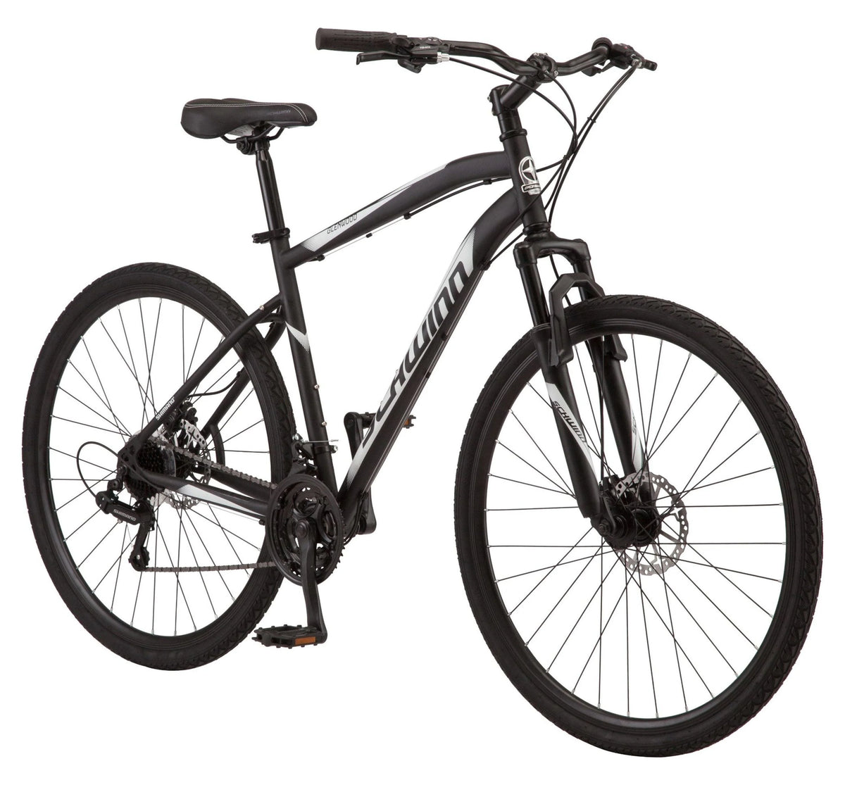 Black 21 Speed Hybrid Bike L2944