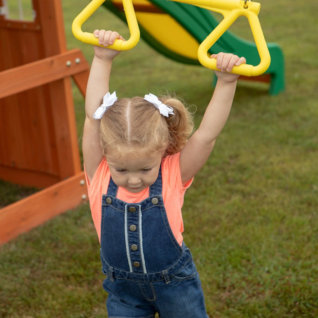 Cedar Wooden Swing Set S7417