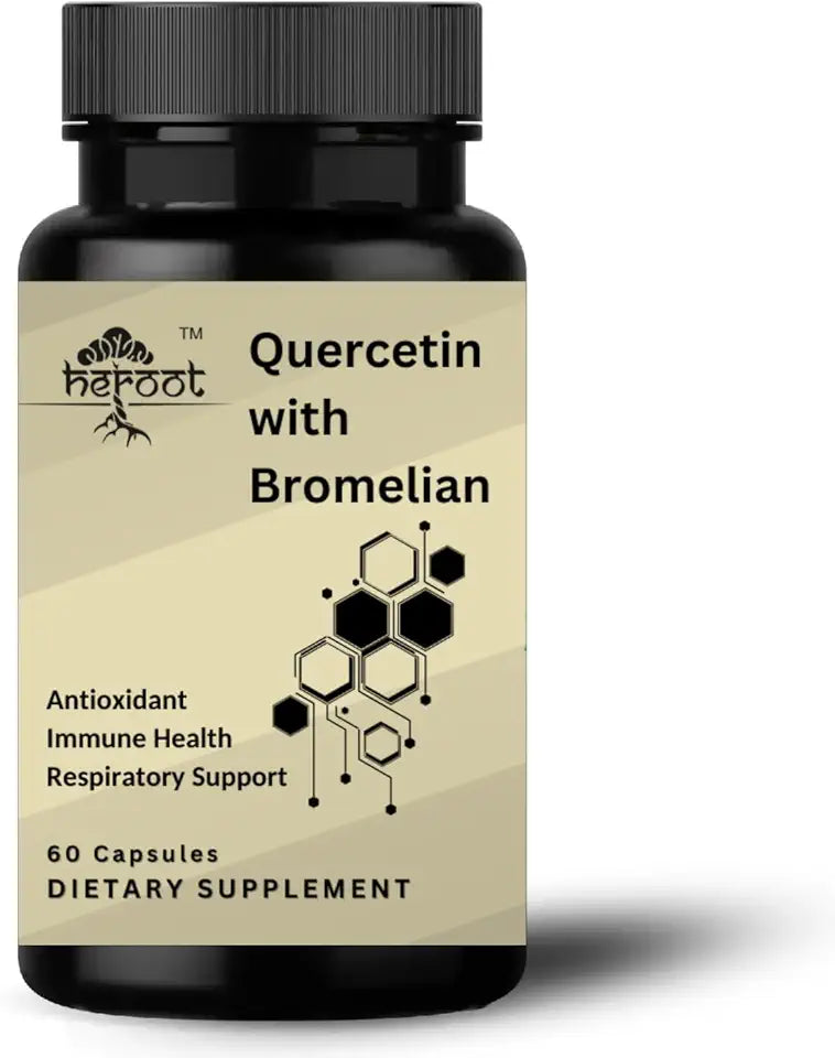 500mg Quercetin with Bromelain Capsules 60 Capsules M59004