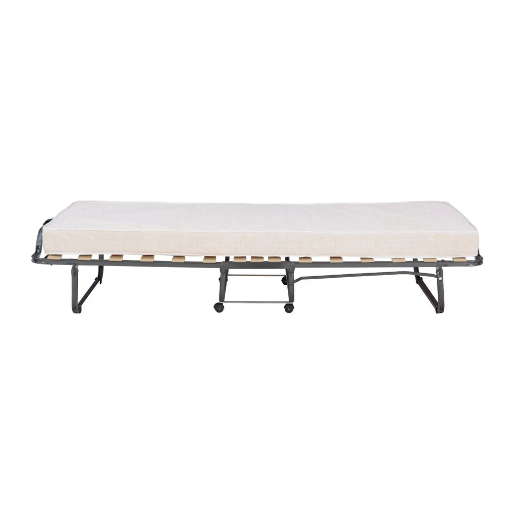 Black and Gray Folding Bed with Memory Foam Mattress D304198