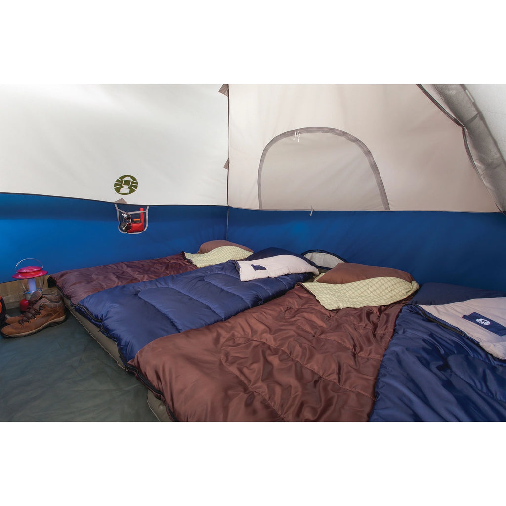 6-Person Blue Dome Camping Tent Z812