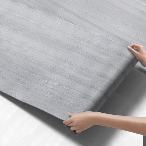 Peel and Stick Vinyl Floor Tile Roll Wood Plank Sticker O8752
