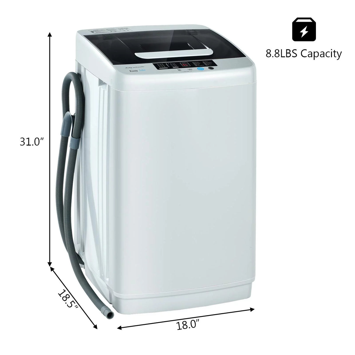 8.8lbs Portable Automatic Washing Machine B71023