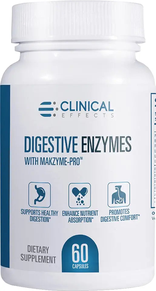Digestive Enzymes and Probiotic Supplement 60 Vegan Capsules W181358