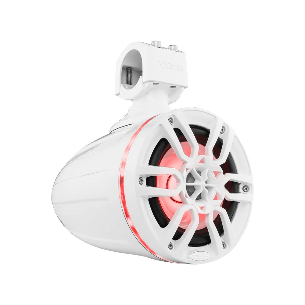 6.5 Marine Tower Speakers White RGB 370 Watts Max E97689