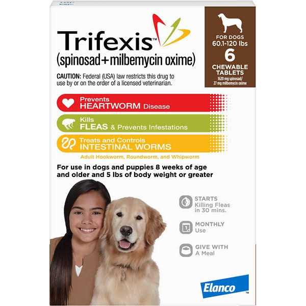 Chewable Tablet 60.1-120 lbs B492