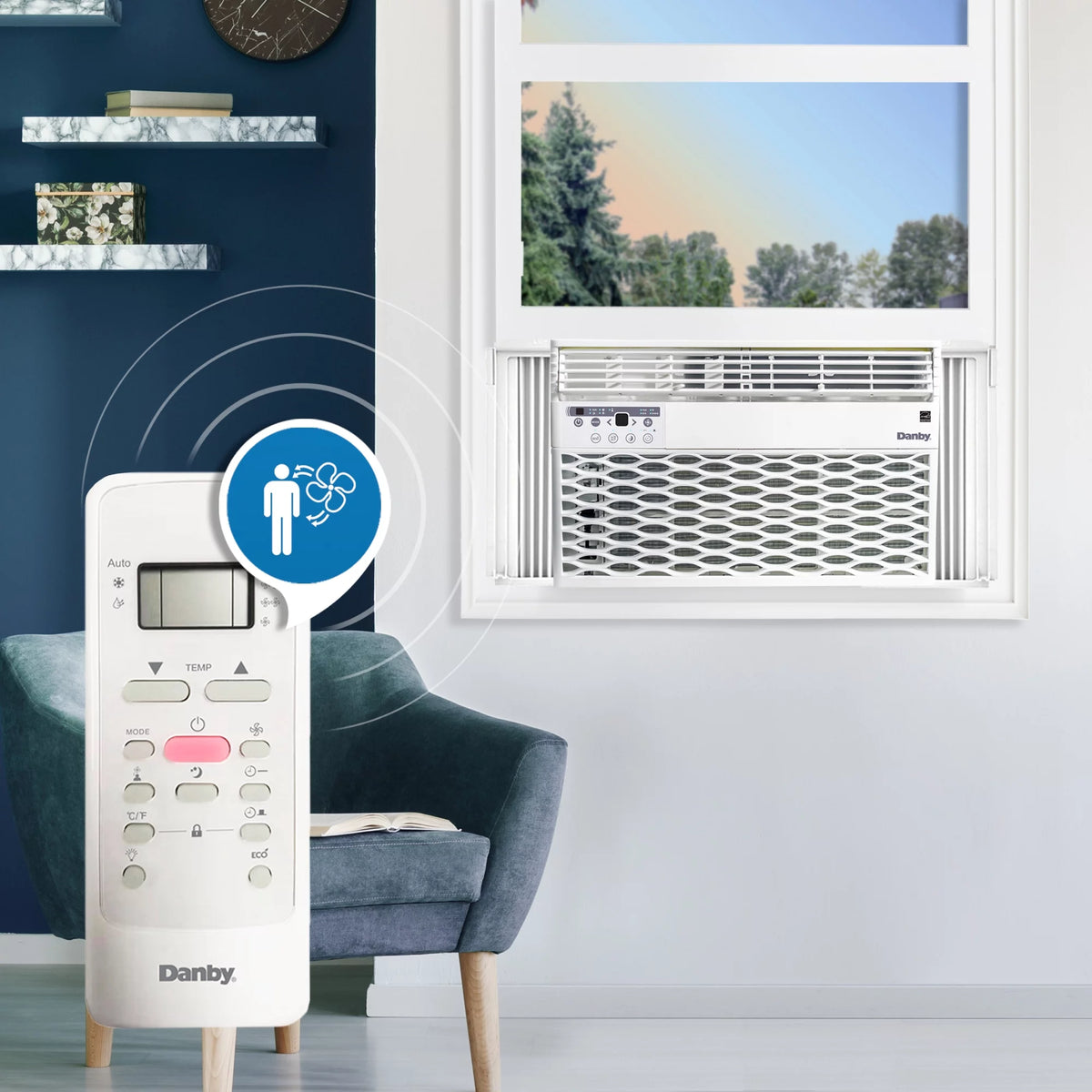 6000 BTU White Window Air Conditioner R57984