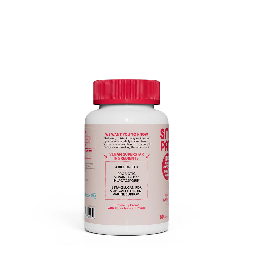 Kids Prebiotic & Probiotic Gummy Vitamins Strawberry 60ct Q901