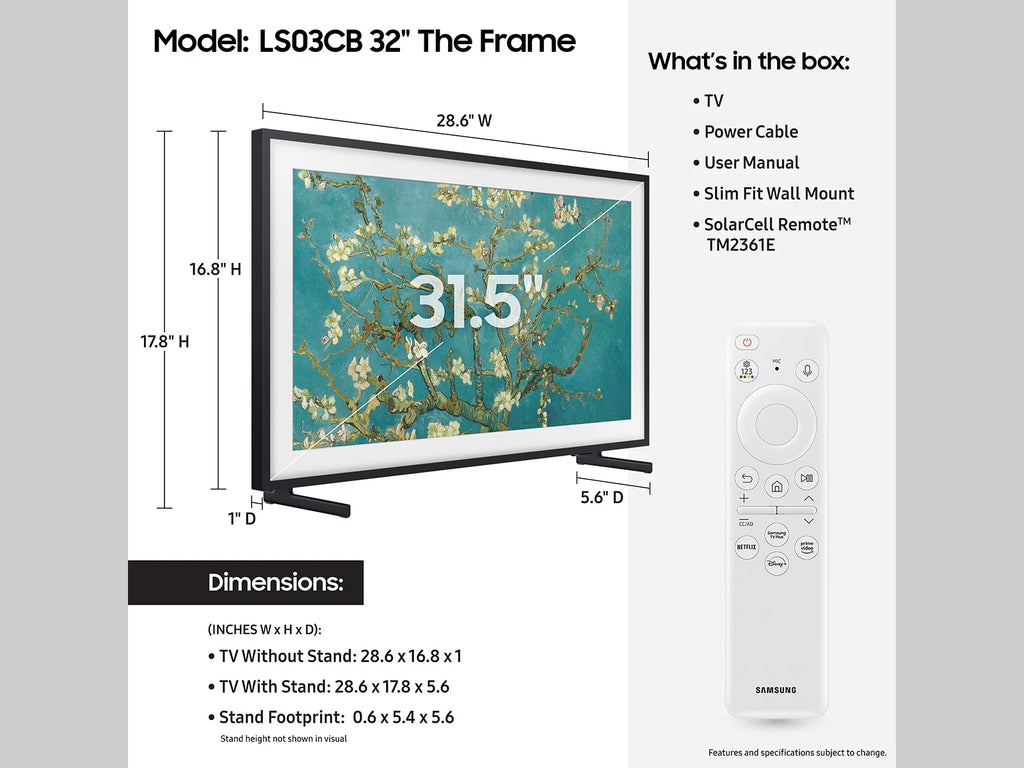32 Class QLED HDR Smart TV D897536