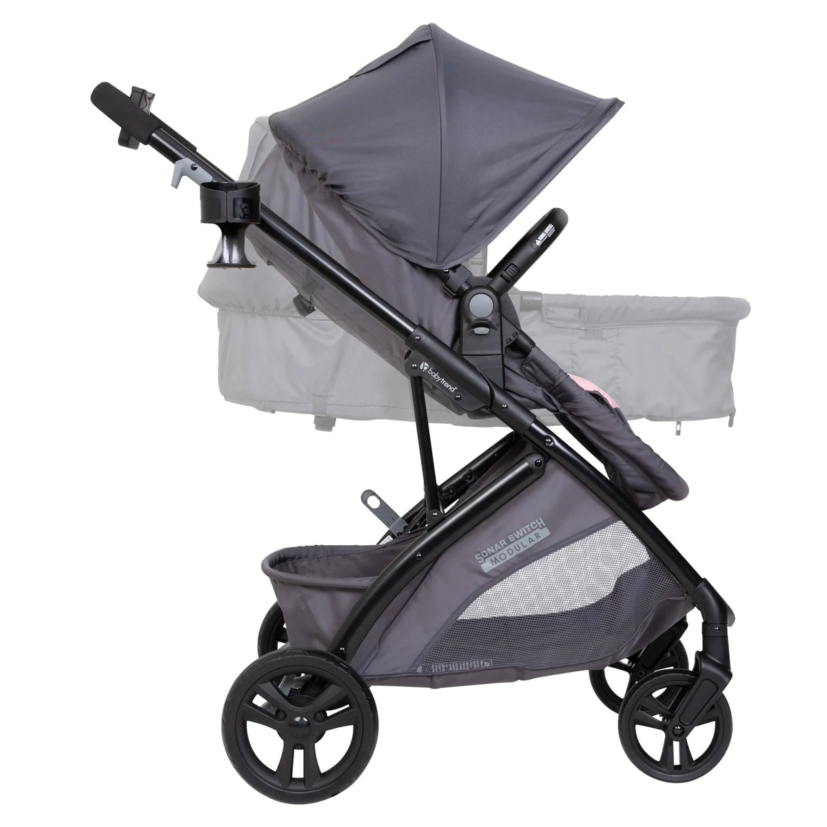 Desert Pink 6-in-1 Modular Travel System Stroller Q365604