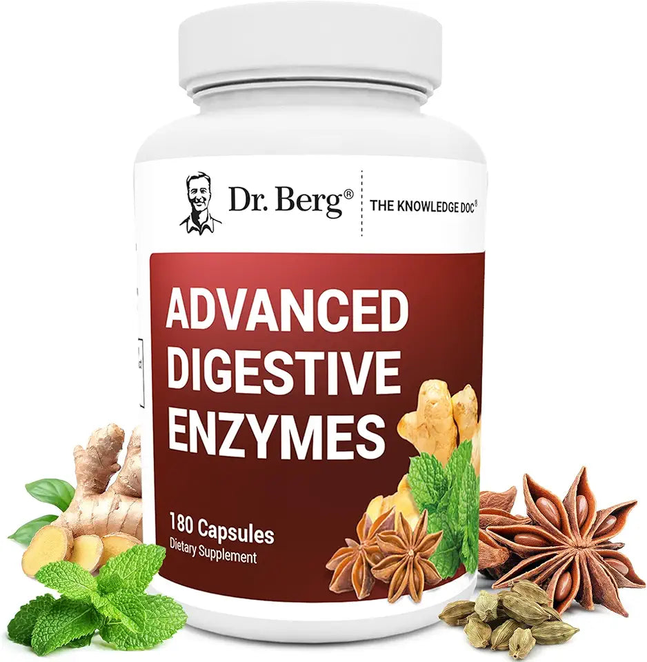 Digestive Enzymes with Apple Cider Vinegar 180 Capsules X621570
