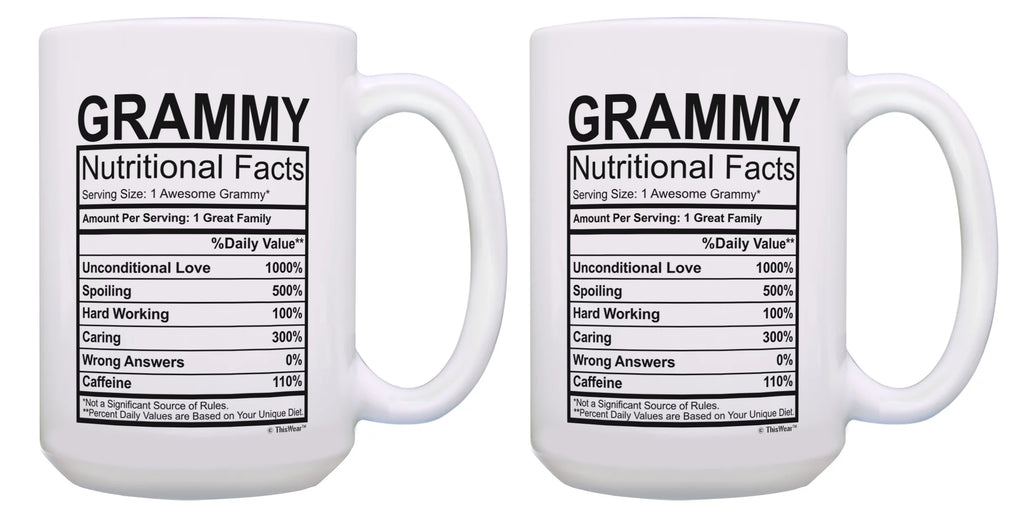 15oz Coffee Mugs 2 Pack X82997