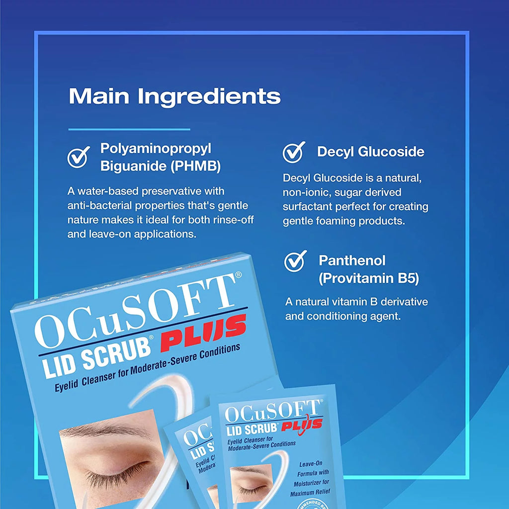 Eyelid Cleanser Pads 30 Each Pack of 2 A55867