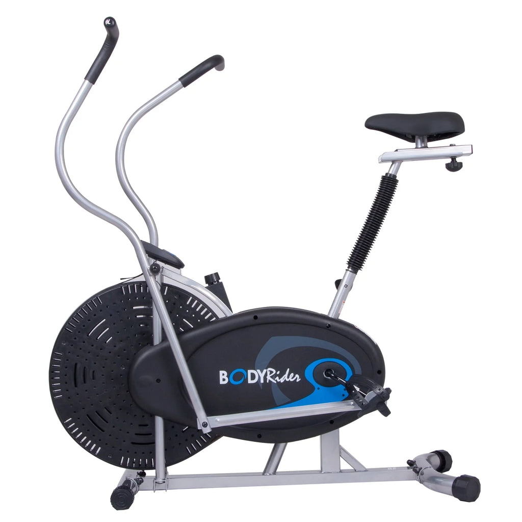 Upright Exercise Fan Bike with Softer Seat S55258