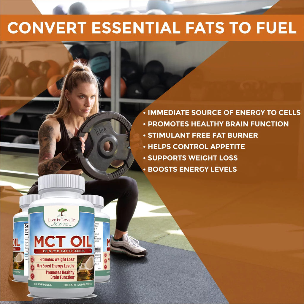 MCT Oil Softgels 2 Pack J3561