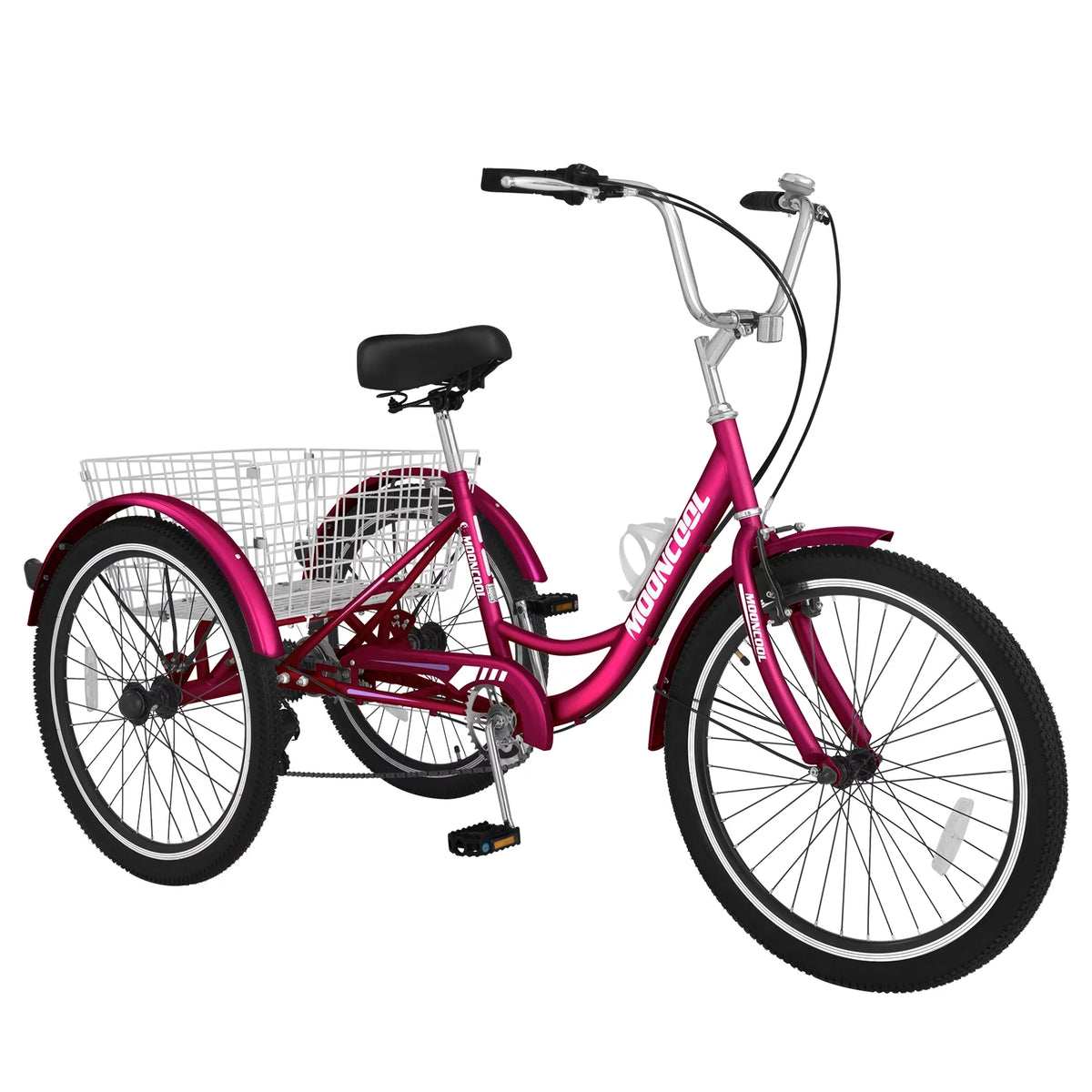7 Speed 3 Wheel Adult Tricycles with Basket I4631