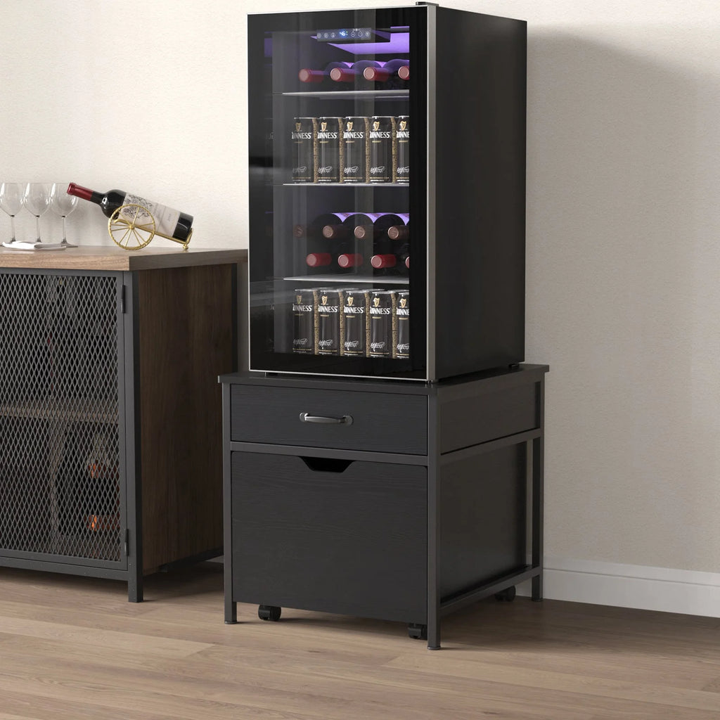 Mini Fridge Stand with Storage L203159