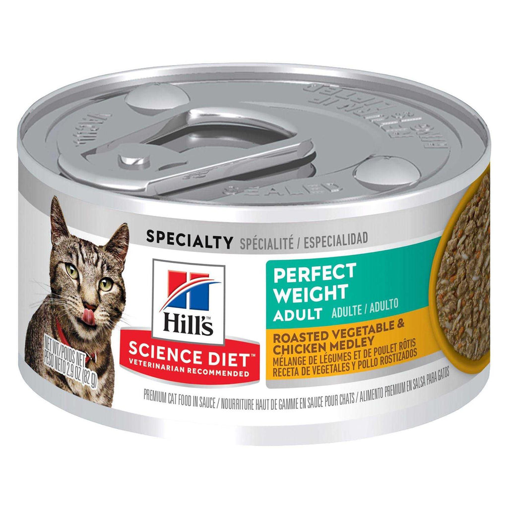 Adult Perfect Weight Roasted Vegetable & Chicken Medley Cat Food S350