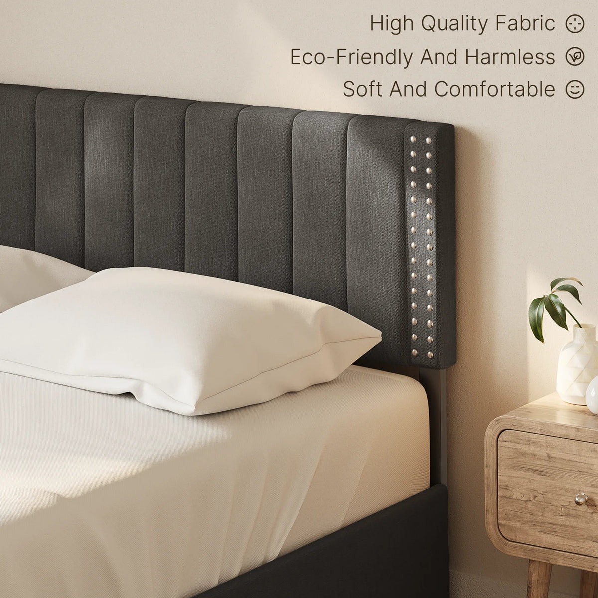 Full Bed Frame with 4 Storage Drawers K525599