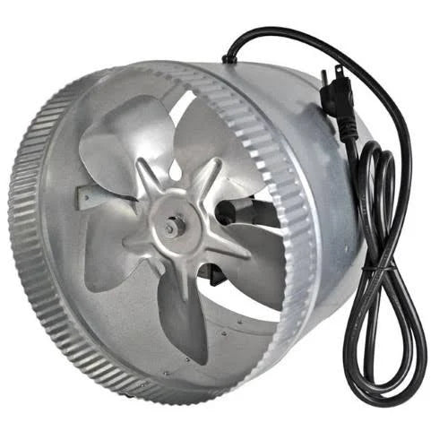 10 in. Duct Fan with Attached Power Cord C805007