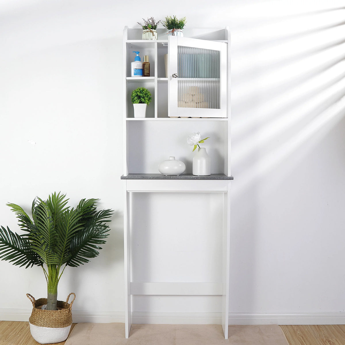 Over The Toilet Storage Cabinet White X304