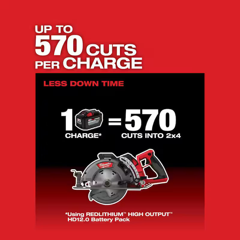 18V Cordless 7-1/4 in. Circular Saw & 12.0Ah Battery O400136