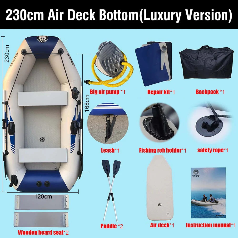 3 Person PVC Inflatable Boat E32446