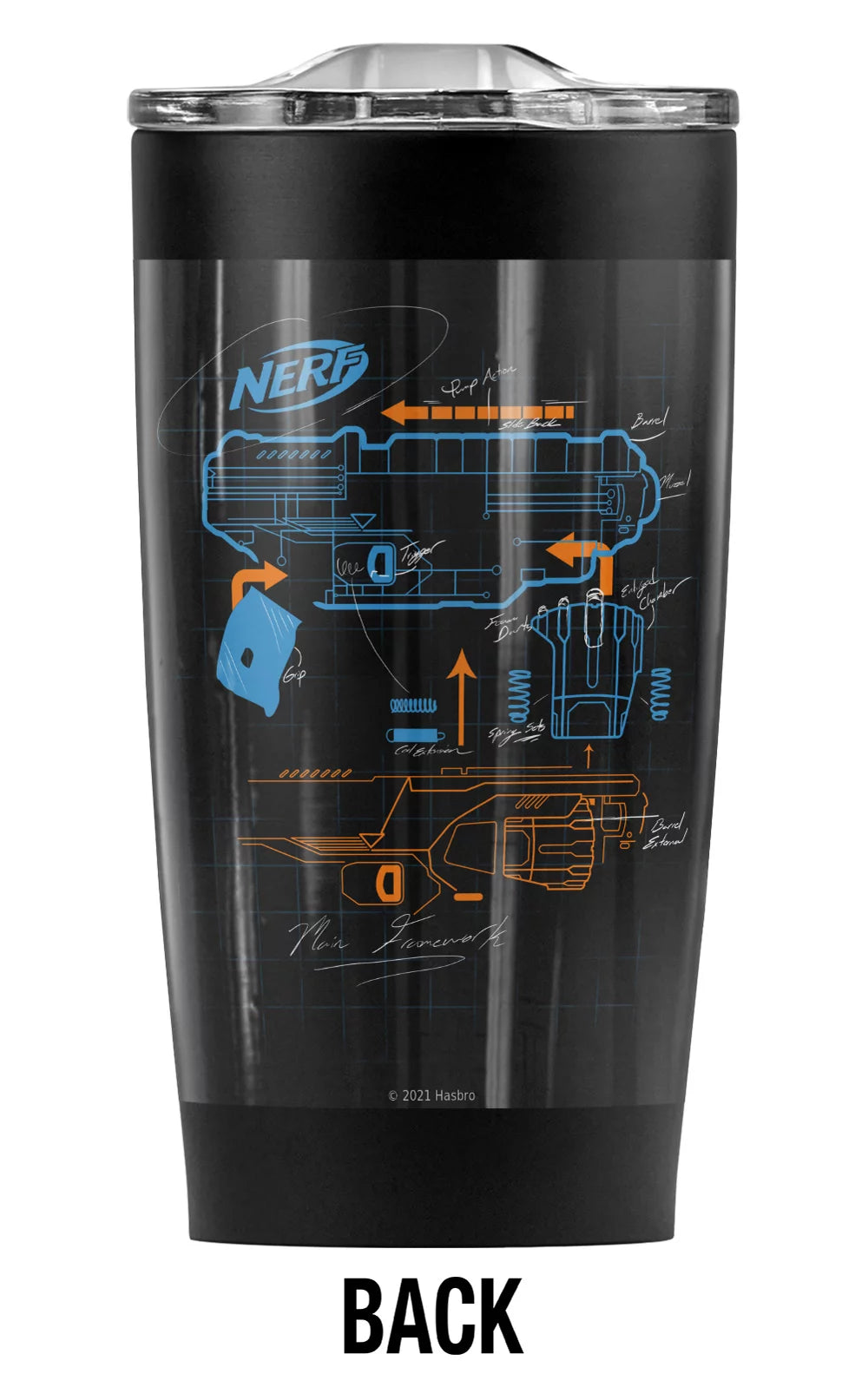 Stainless Steel 20 oz Vacuum Insulated Tumbler H673