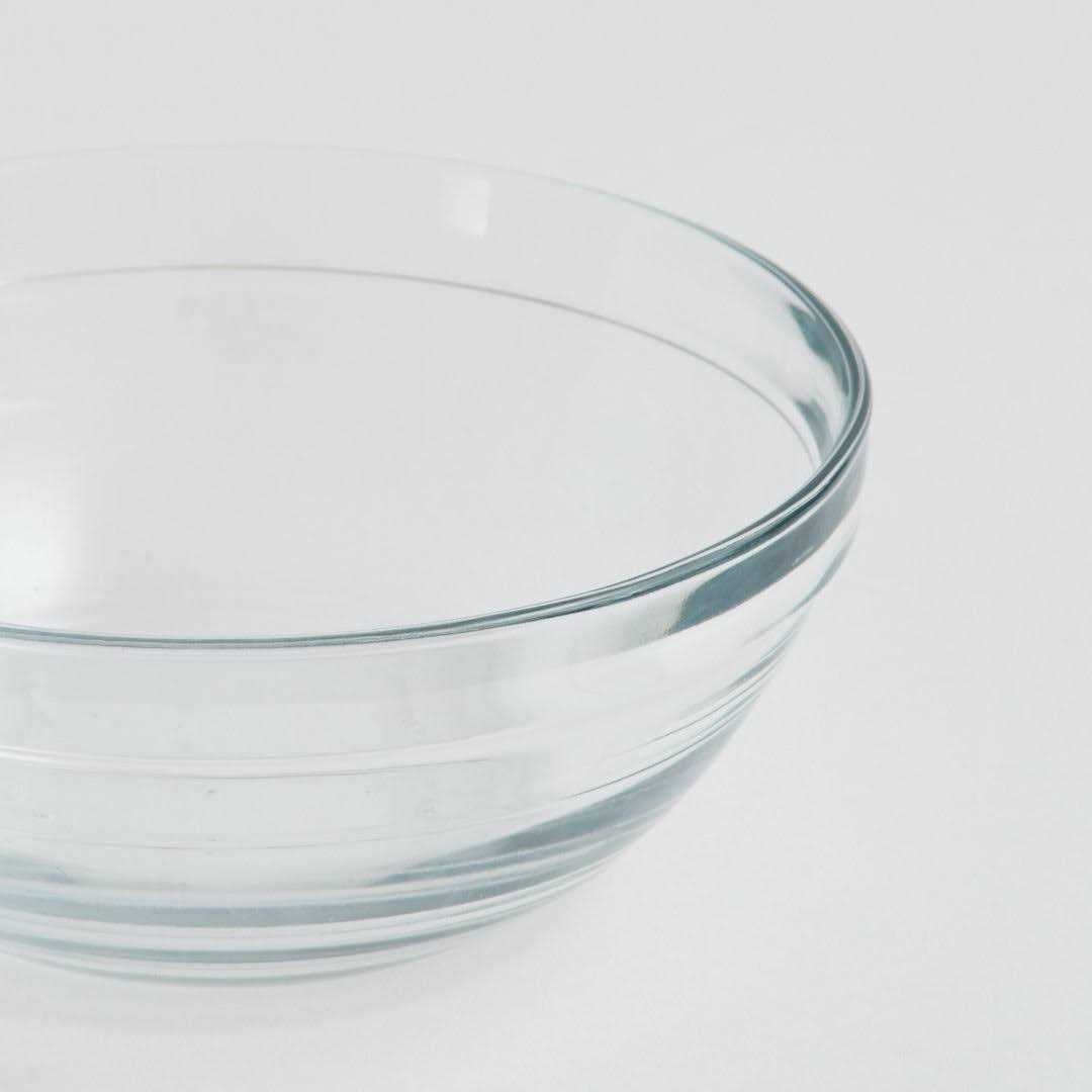 Clear Elevated Glass Bowl Feeder R74310