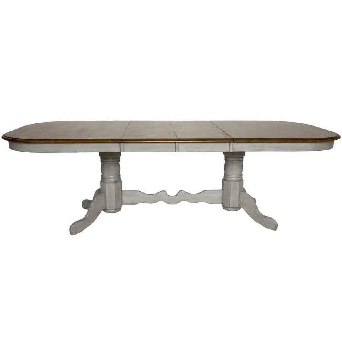 Extendable Double Pedestal Dining Table Q324