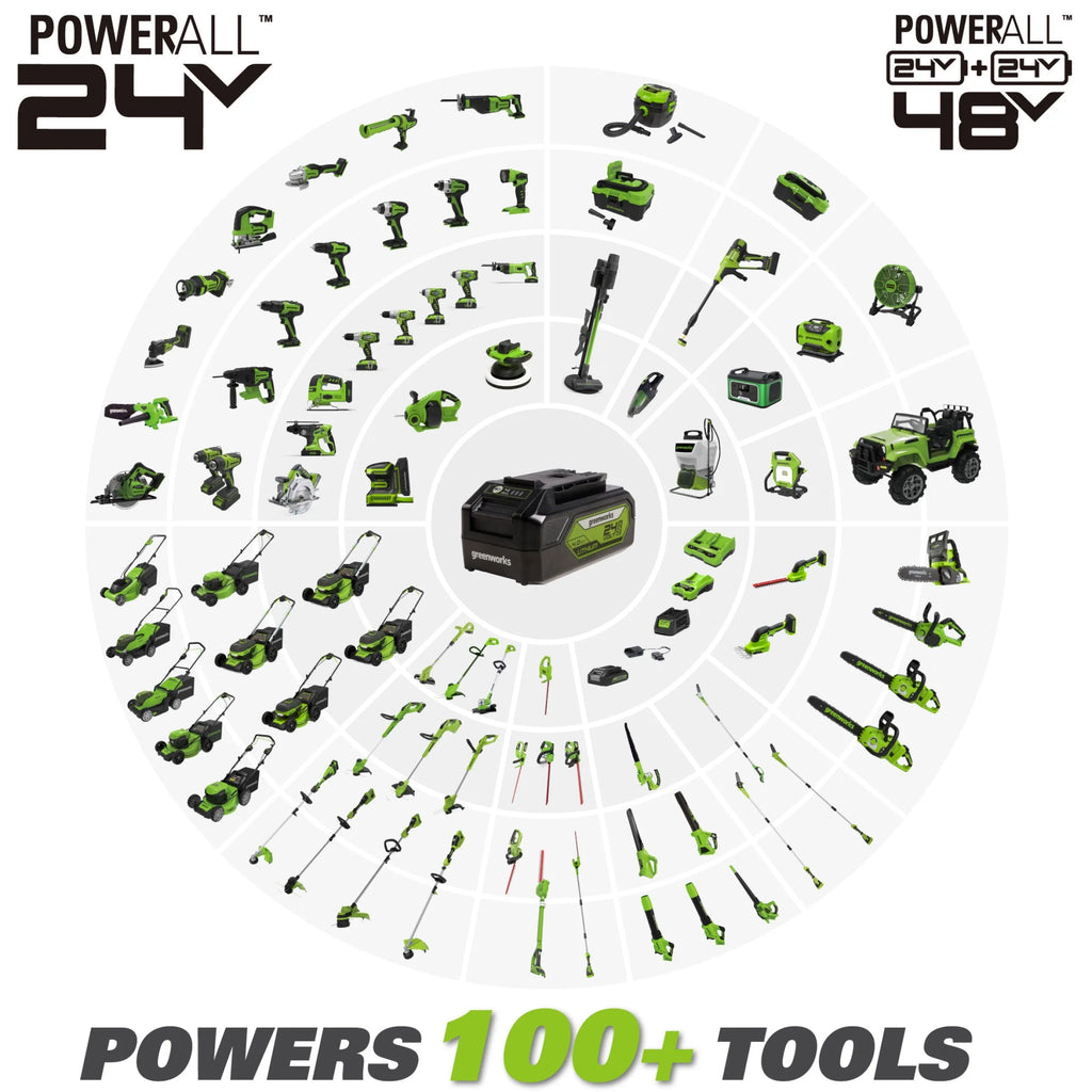 48V Cordless 14-inch Brushless Chainsaw with 4Ah Batteries and Dual Port Charger L6872
