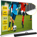 120" 16:9 Manual Pull Up Projector Screen N5664