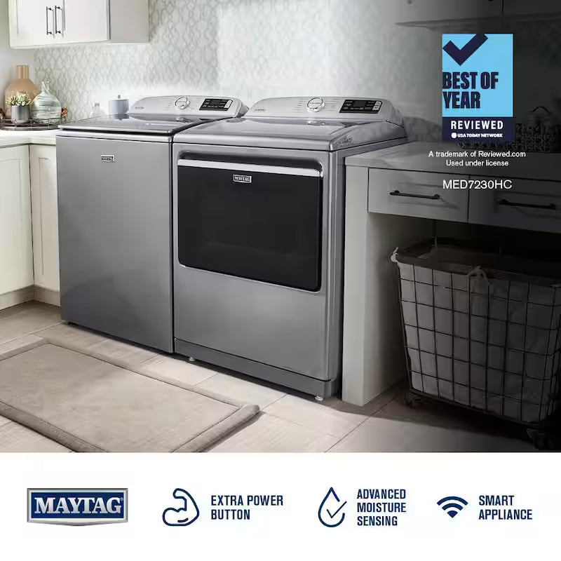 7.4 cu. ft. Gas Vented Dryer with Steam S378403