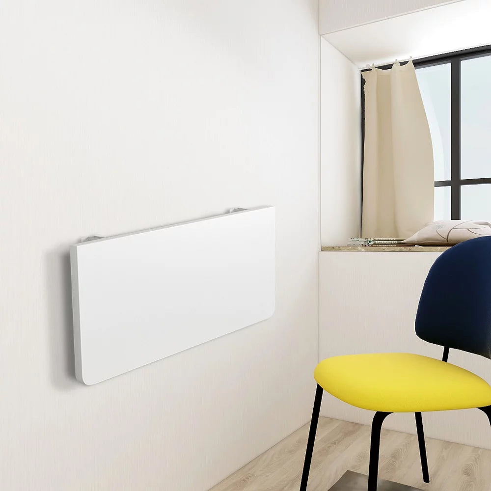 Black Wall Mounted Floating Folding Desk L2080