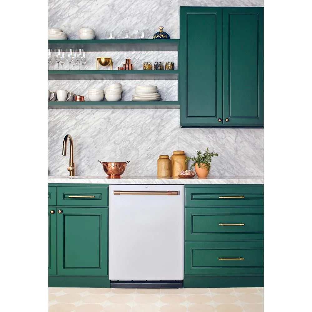 24 In. Matte White Built-In Tall Tub Dishwasher with Stainless-Steel Tub L213942