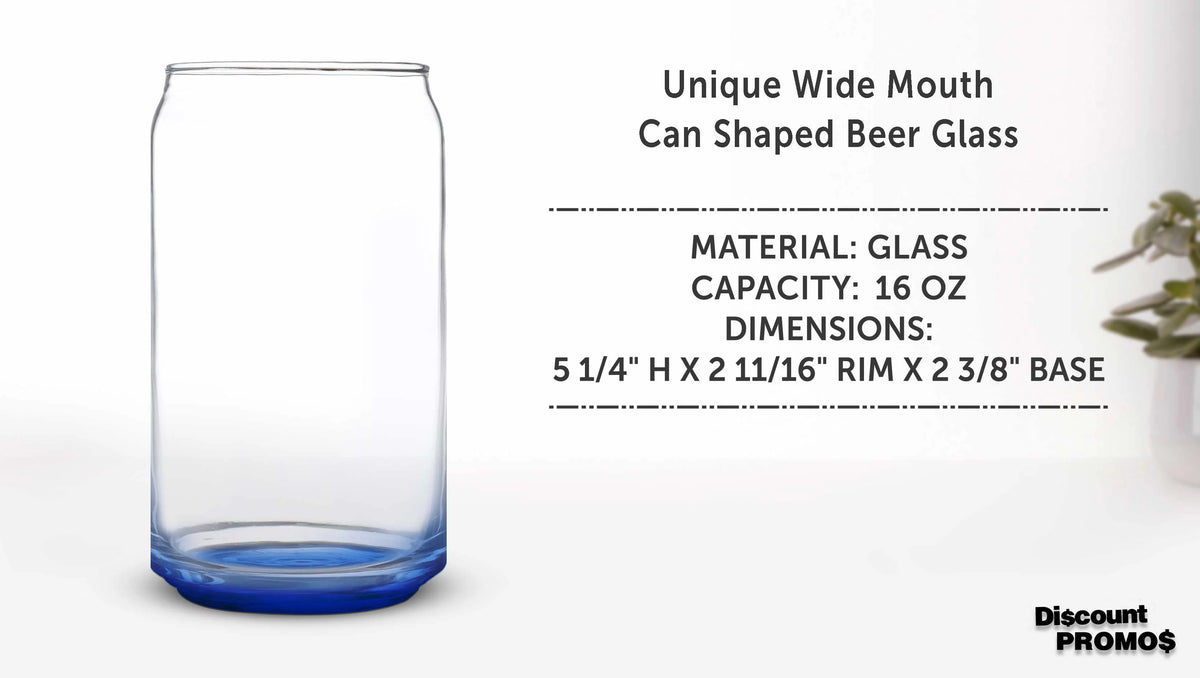 Blue 16 oz Glassware Set of 10 V52596