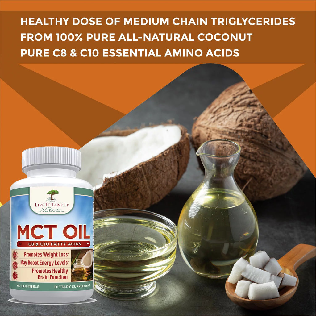 MCT Oil Softgels 2 Pack J3561