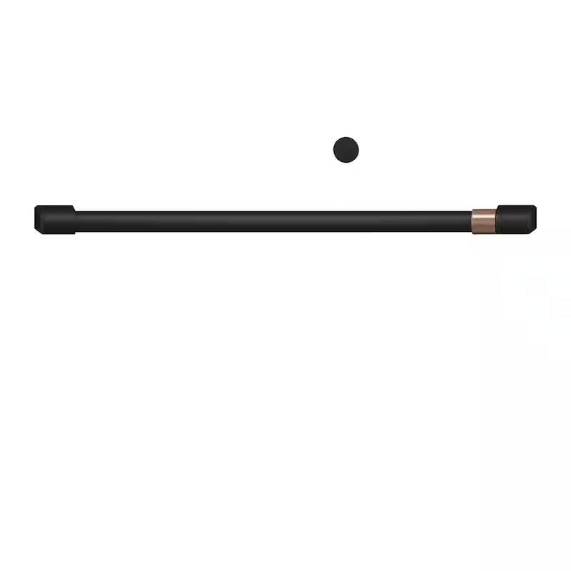 Single Wall Oven and Built-In Microwave Handle Kit in Flat Black N7372