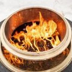 17.8 Inch Metal Fire Pit Screen and 2 Piece Poker M19463