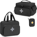 Lockable Medicine Storage Bag with Zippered Pouches K6151