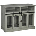 Large Dog Crate Furniture with Shelves O253893