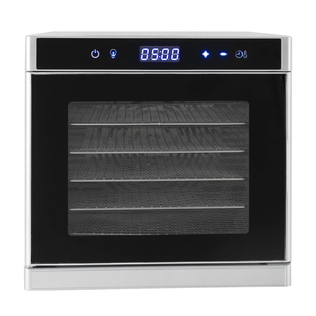 6/8 Tray Stainless Steel Food Dehydrator 700W Q300
