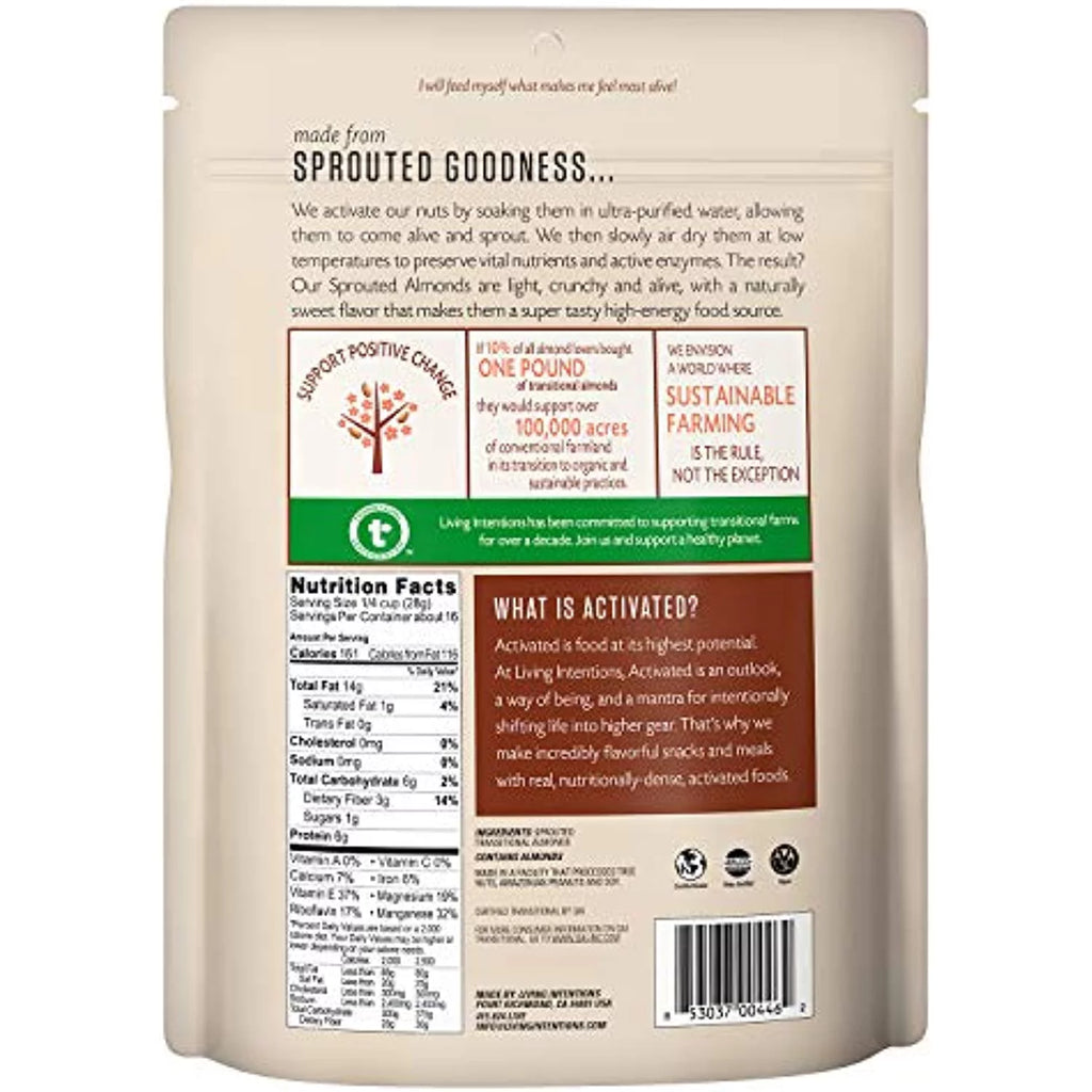Sprouted Almonds 16 Oz S71132