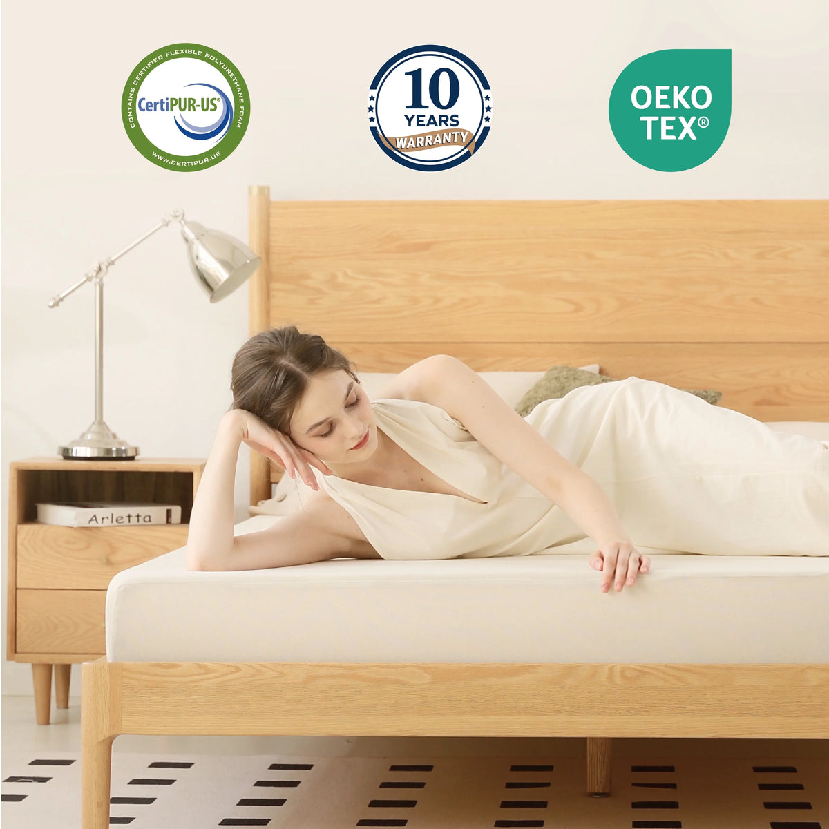 Twin Gel Memory Foam Mattress M951339