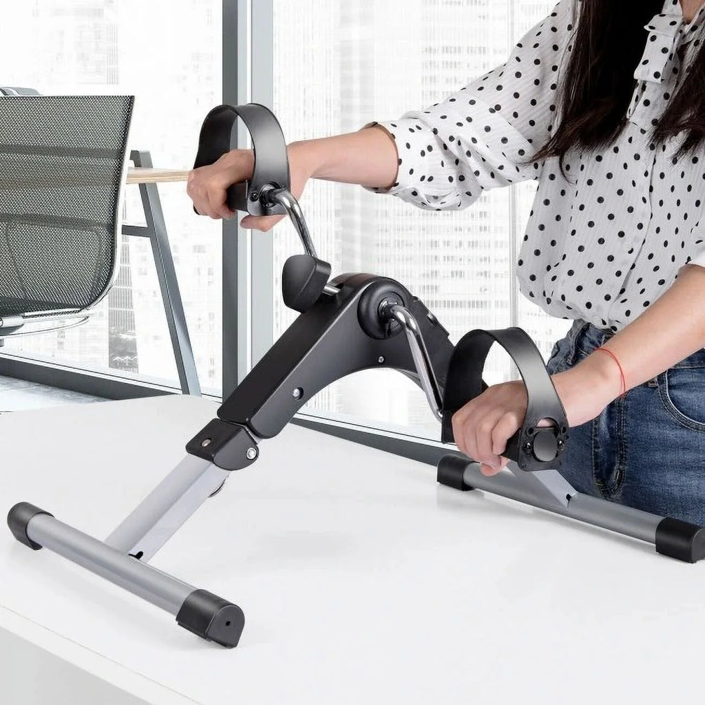 Folding Pedal Exercise Bike with Electronic Display I644