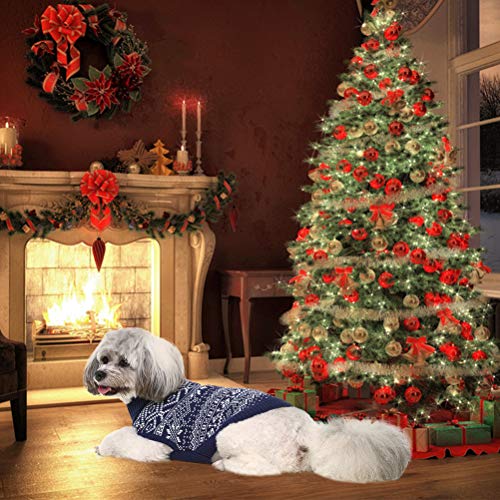 Blue Argyle Dog Sweater Z427