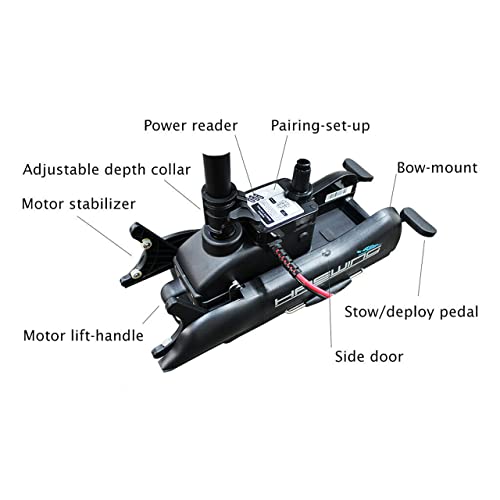 12V 55lbs GPS Trolling Motor with Wireless Remote T236778