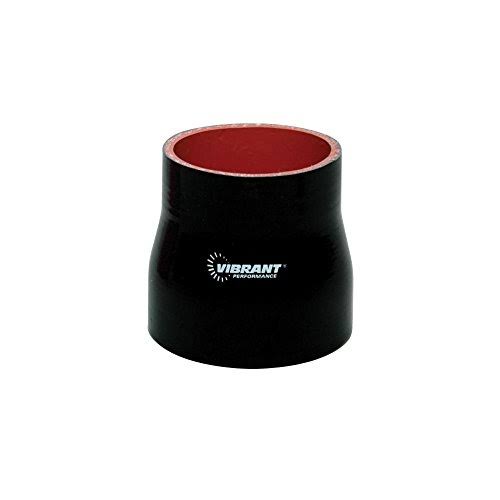 4 Ply Reinforced Silicone 90 Degree Transition Elbow Black X27596