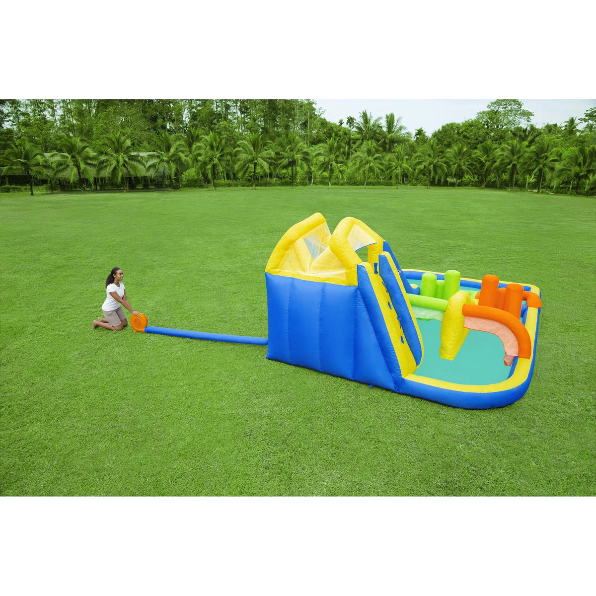 Inflatable Water Park with Air Blower Q948