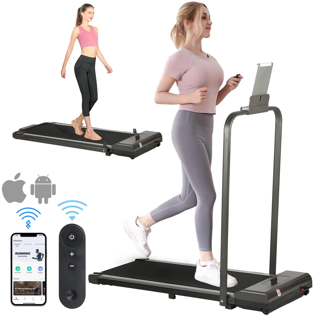 2 in 1 Folding Electric Treadmill F730